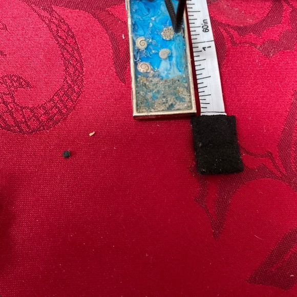 Homemade resin beach scene necklace - Picture 4 of 4